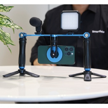 Multi-function handheld phone video rig kit